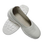 รองเท้าป้องกันนิ้วเหล็ก สีขาว ESD รองเท้าป้องกันความสั่นคงสําหรับอุตสาหกรรม